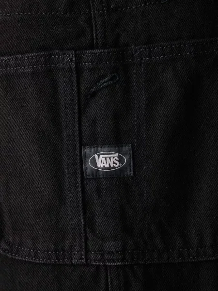 Vans дънков гащеризон от деним дамски Chore Denim Overall черно