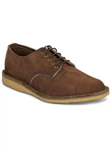 Oxford Red Wing din țesătură twill roșu