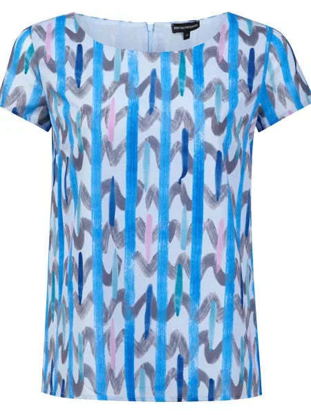 Блуза Emporio Armani синя