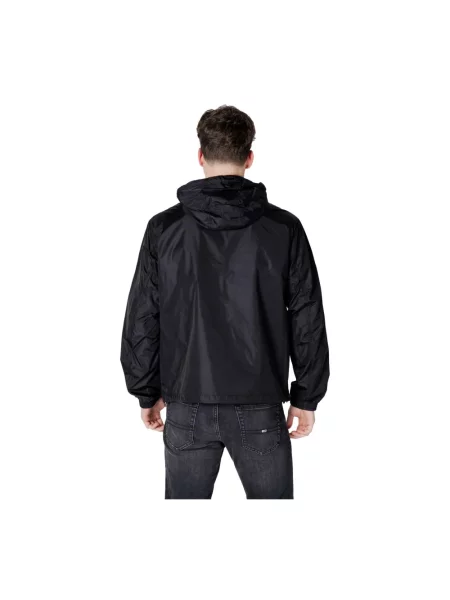 Armani Exchange Kurtki Mężczyzna L Kurtka z kapturem czarny