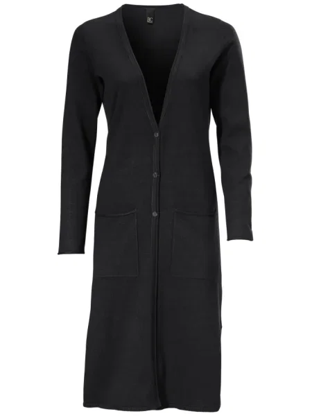 Heine Geacă tricotată negru