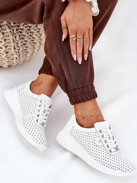 Kožené tenisky Vinceza