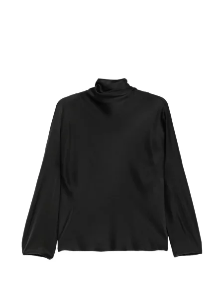 Cămașă Forte_forte din satin negru