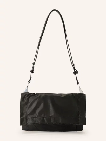 Allsaints Kabelka Přes Rameno Lutece Small / stříbrná černá
