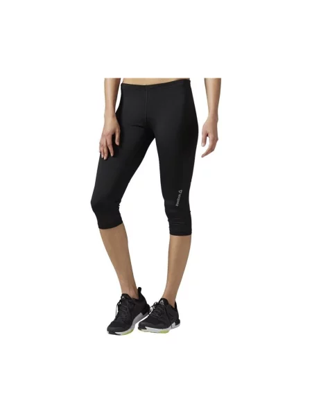 Trčanje tajice Reebok Sport crna