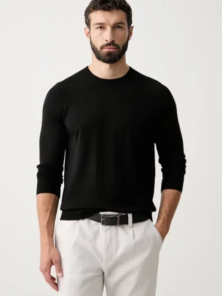 Joop! pulover pentru bărbați din lână negru