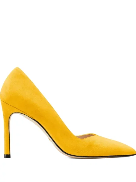 Pantofi cu toc Stuart Weitzman galben