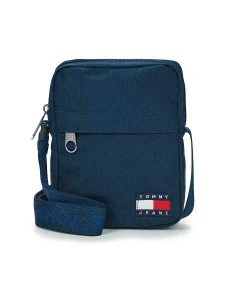 Torbica za okrog pasu Tommy Jeans Tjm Ess Daily Reporter Mornarsko modra