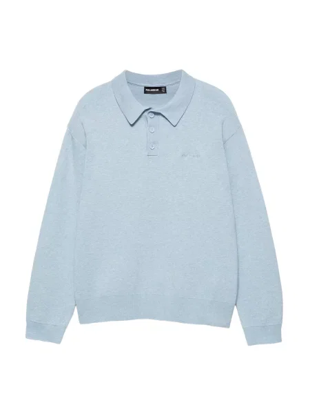 Pull&Bear Pulover deschis albastru