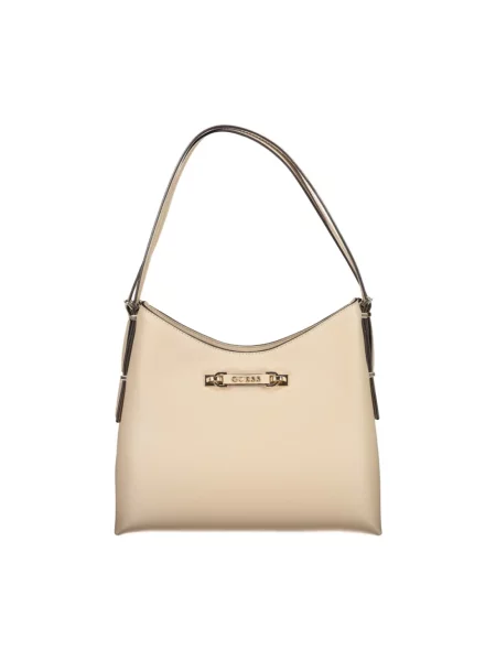 Torebka hobo Guess beżowa