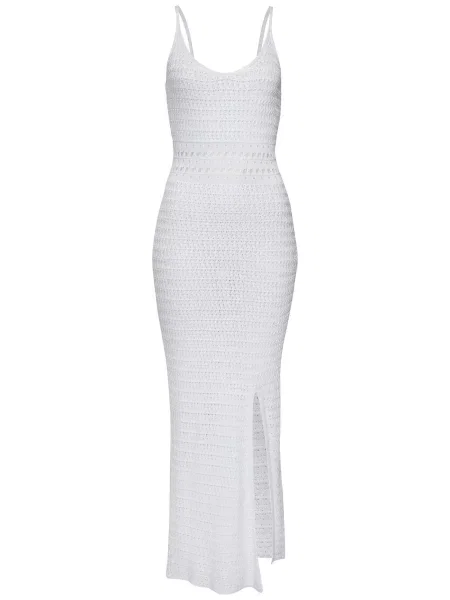 VIVANCE Rochie tricotat alb
