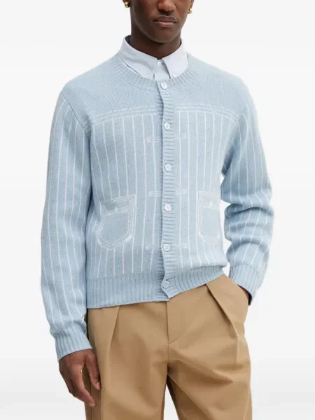 Cardigan Kenzo tricotate albastru