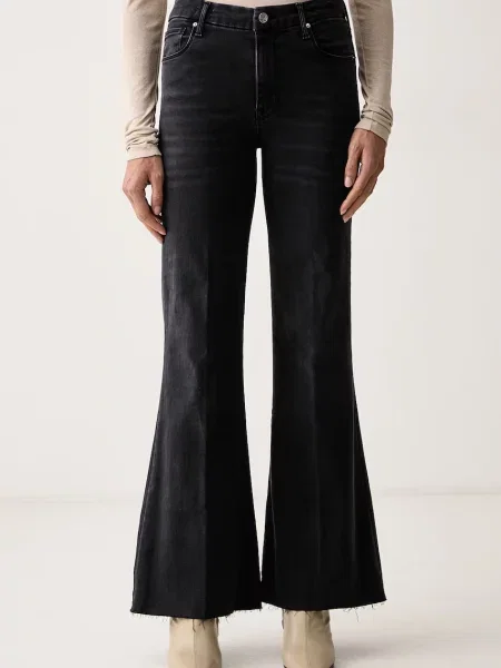 Marella blugi pentru femei MLSWLCROP negru