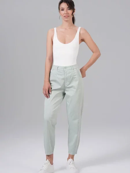 M.O.D MIRACLE OF DENIM Pantaloni eleganți mentă verde
