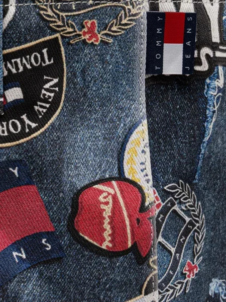 Tommy Jeans шопинг чанта дамска синьо