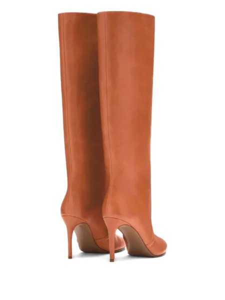 Botine Paris Texas din piele maro