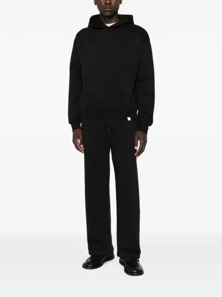 Pantaloni Woc alergare cu cordon negru