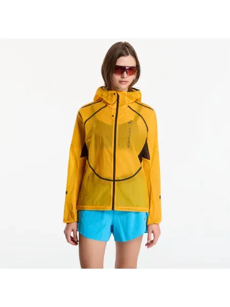 Jachetă Asics x Distance Metarun Lightweight Jacket Yellow XS galben