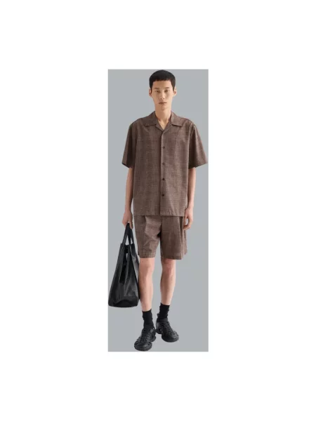 Koszula Jil Sander brązowa
