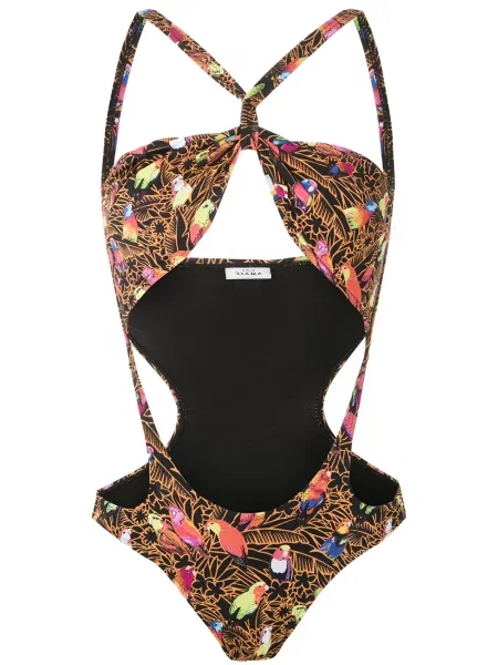 Costum de baie Amir Slama negru