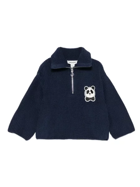 Sweter dziecięcy Mini Rodini niebieski