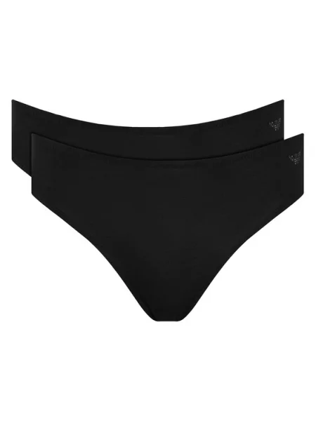 Emporio Armani Underwear Tanga szett fekete