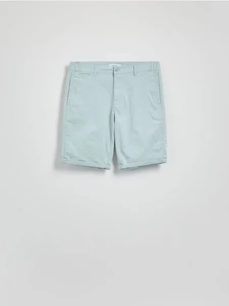 Reserved Pantaloni scurți chino slim albastru-deschis albastru