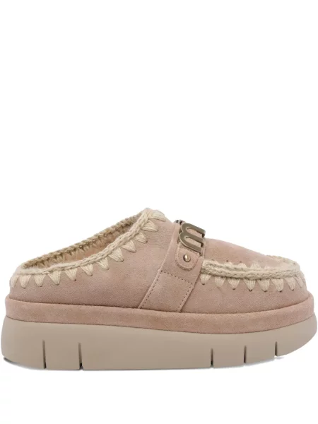 Papuci tip mules Mou cu platformă