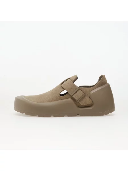 Sneakers Birkenstock Reykjavik Nubuck Leather Unisex Triple Taupe EUR 45