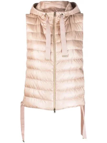 Vestă Herno cu glugă roz