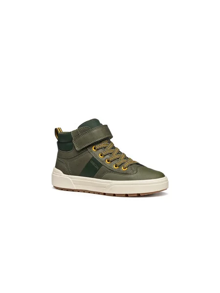 Sneakersy Geox J Weemble Boy S Tmavo zelená
