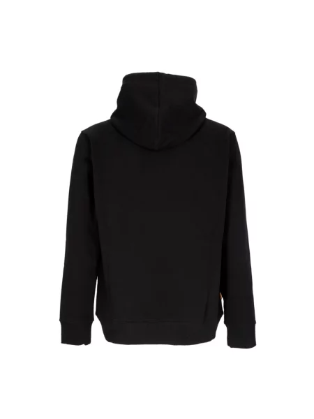 Bluza z kapturem Timberland z kapturem z logo czarna