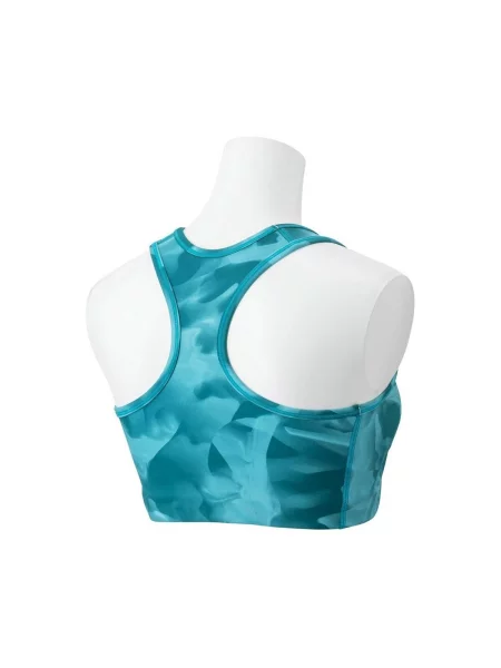 Tréninková podprsenka YONEX Club blue green modrá