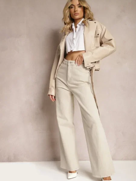 Blugi largi Phririope bej