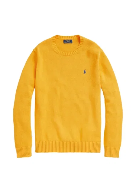 Tricou polo Polo Ralph Lauren cu glugă cu blană cu broderie roșu