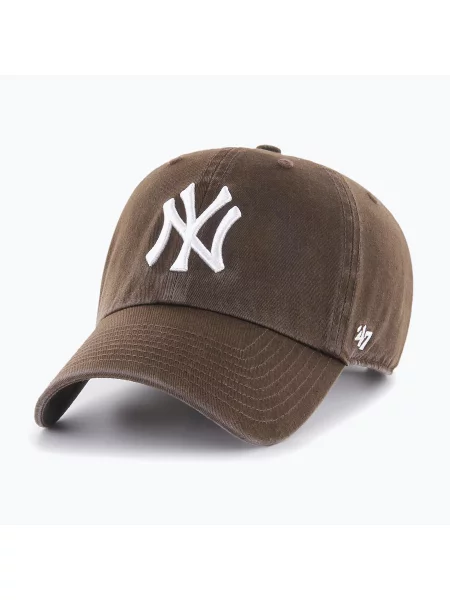 47 brand czapka z daszkiem MLB New York Yankees brązowa