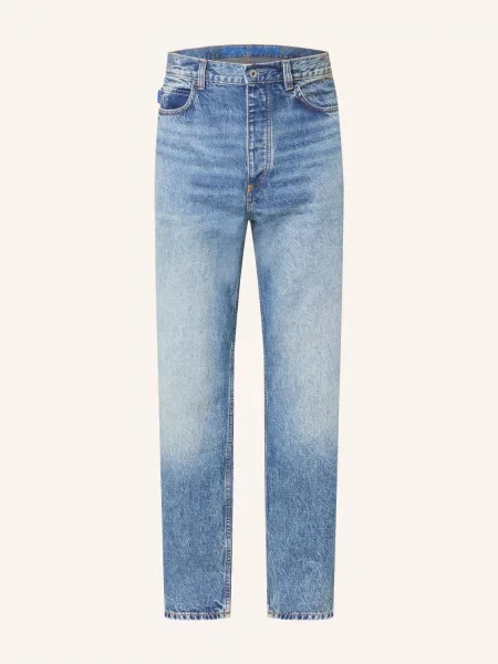 Hugo Džíny Nate Baggy Fit medium blue modré