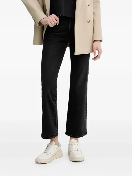 Blugi evazați Levi's® din piele de căprioară albastru