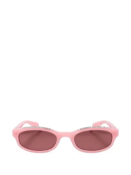 Ochelari de soare Chrome Hearts cu motiv cu inimi roz