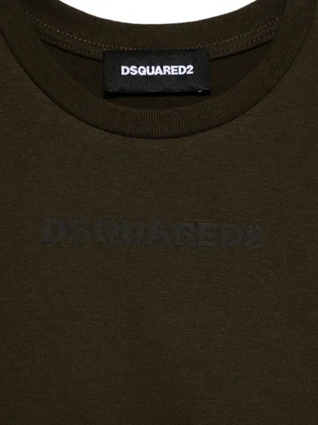 Koszulka dziecięca Dsquared2 zielona