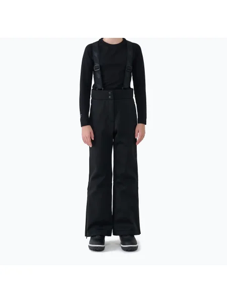 Pantaloni de schi pentru copii 4F Fnk deep black negru