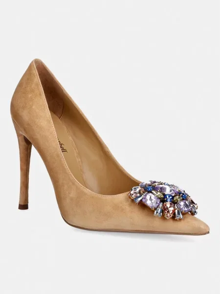 Semišové lodičky Jeffrey Campbell MARITSA hnedá