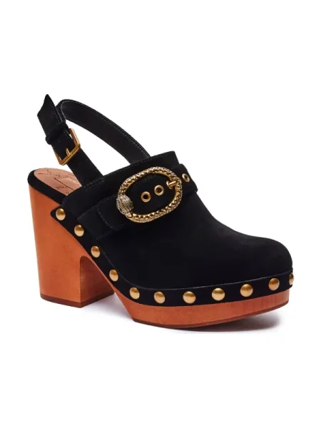 Kurt Geiger Mules încălțăminte MAYFAIR | piele întoarsă negru