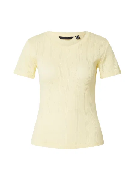 VERO MODA Tricou VMLISA deschis galben