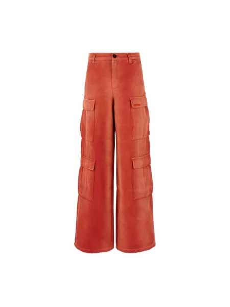 Spodnie cargo Heron Preston pomarańczowe
