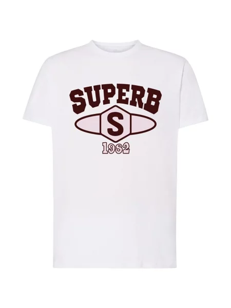 Tricou Superb 1982 alb