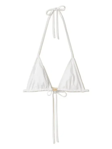 Bikini Miu Miu alb