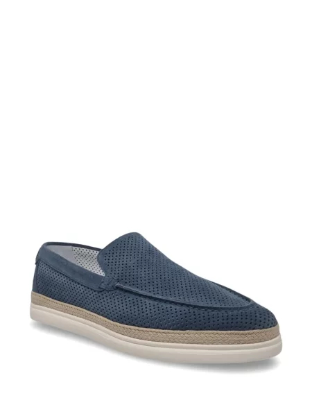 Pantofi loafer Barrett din piele de căprioară albastru