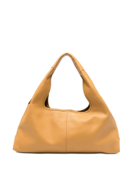 Geanta de piele Ami Paris din piele maro