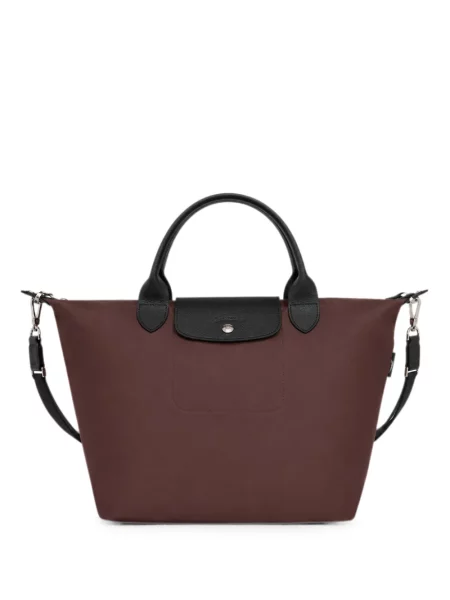 Geantă shopper Longchamp din piele maro